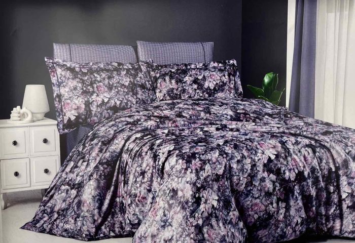 Постільна білизна Maison D'or тенцел 200х220  Yolanda Dark Purple