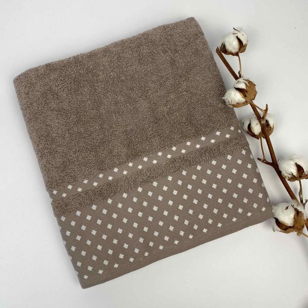 Рушник Cottonize 70х140 cod138 Light  Brown
