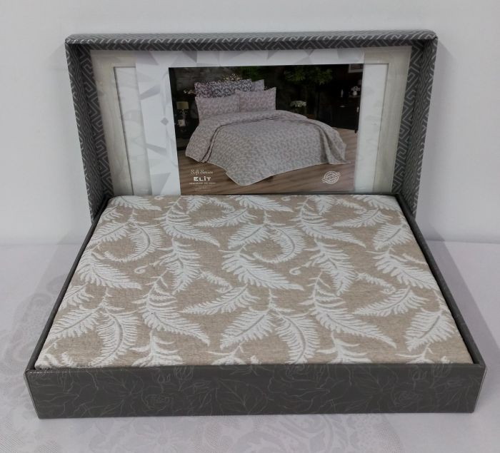 Покривало My Bed Soft Serie 240x260 з наволочками Elit Beige