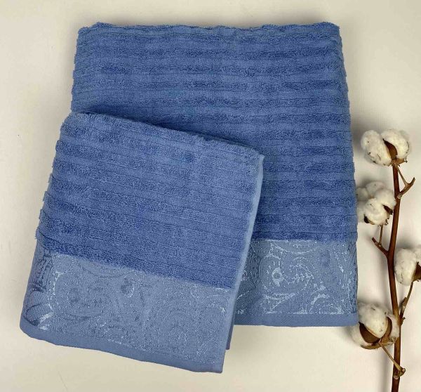 Набір рушників 2 шт Mekhendi Blue