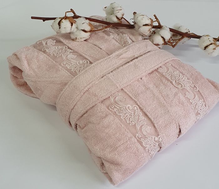 Халат жіночий Maison D'or Veronique Rose Color L