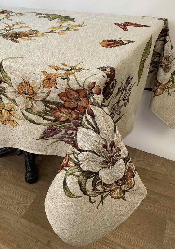 Скатертина гобеленова 160х220 Spring
