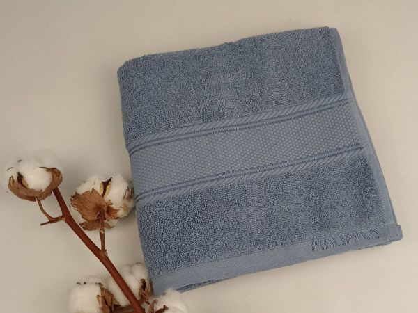 Рушник Philippus Collesium Cotton 50х90 Soft Синій(ЕA071)