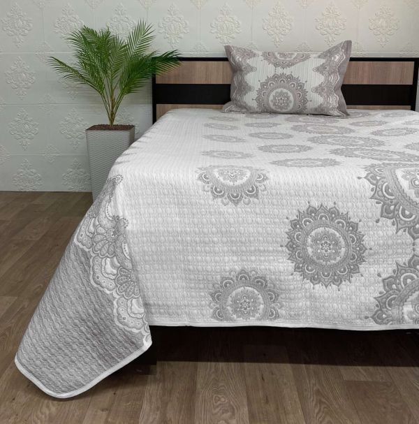 Покривало Moda Box 180х240 з наволочкою Ahzen Gri