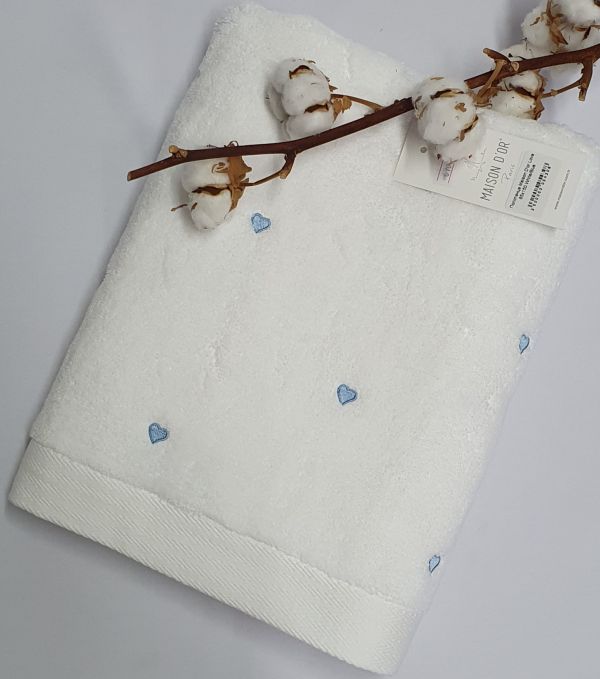 Рушник Maison D'or Love 85x150 White/Blue