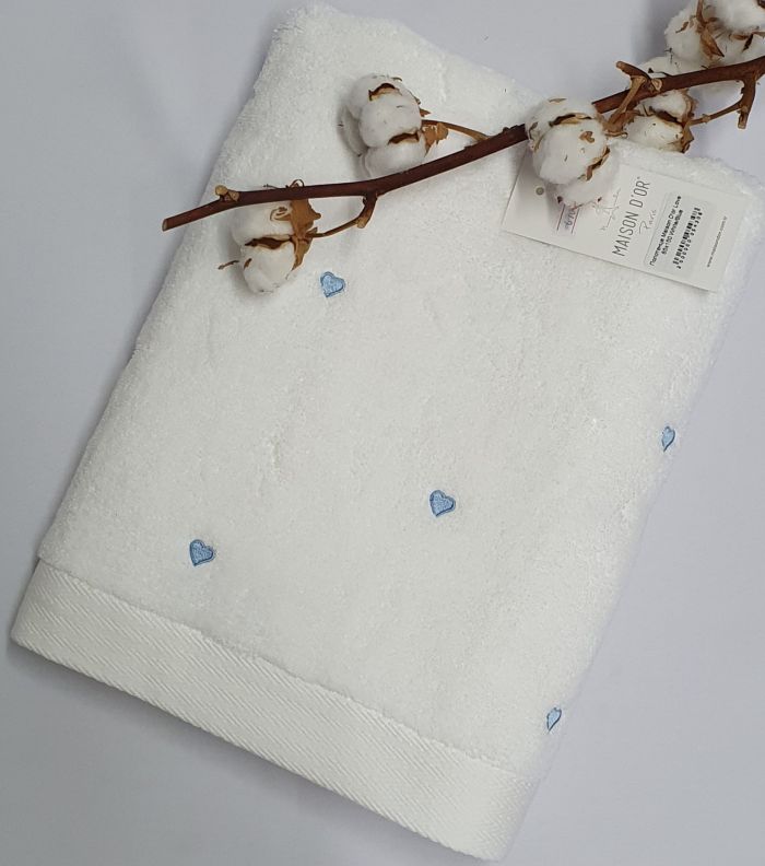 Рушник Maison D'or Love 85x150 White/Blue