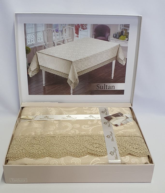 Скатертина Maison Royale 160x220 Sultan Cappucino