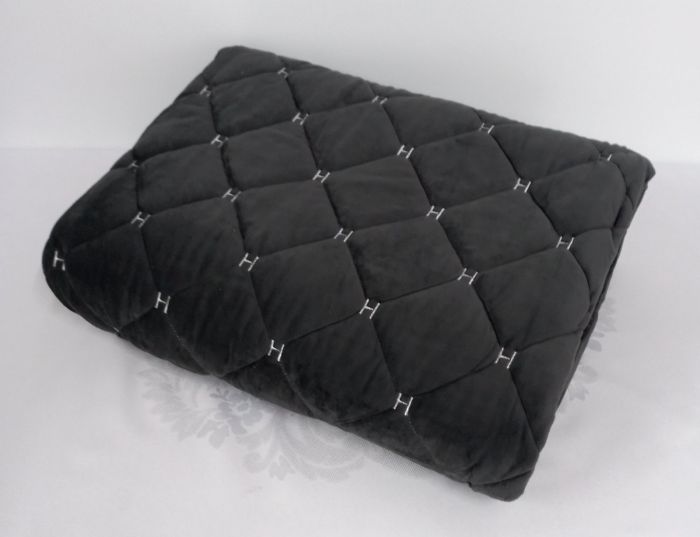 Покривало велюрове Model-3/1 (1163) 220х240 Anthracite