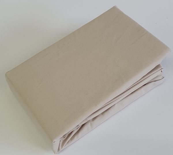 Простирадло на резинці Clasy 160X200 з наволочками 50X70 V1 Bej