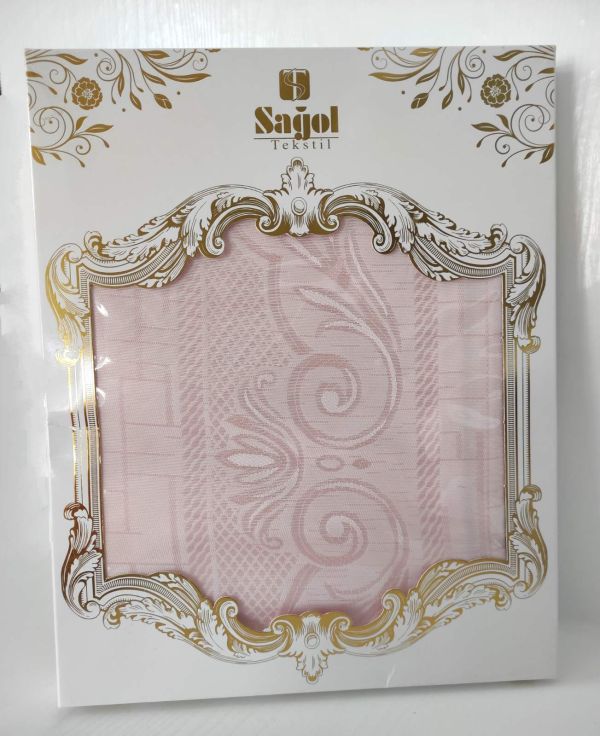 Скатертина Sagol тефлон 160x260 Sgl-003  Powder в коробці *