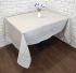 Скатертина льон 140*220 код DA-222 Beige