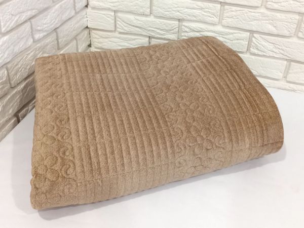 Покривало велюрове Model-6 200x230 Beige