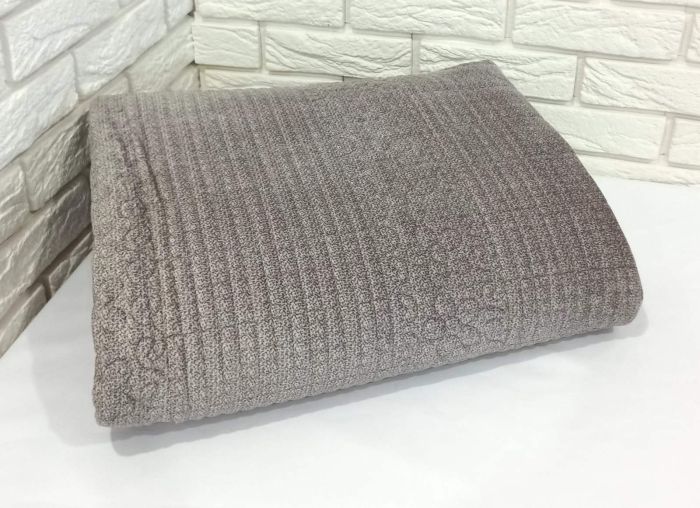 Покривало велюрове Model-6 200x230 Cappuccino