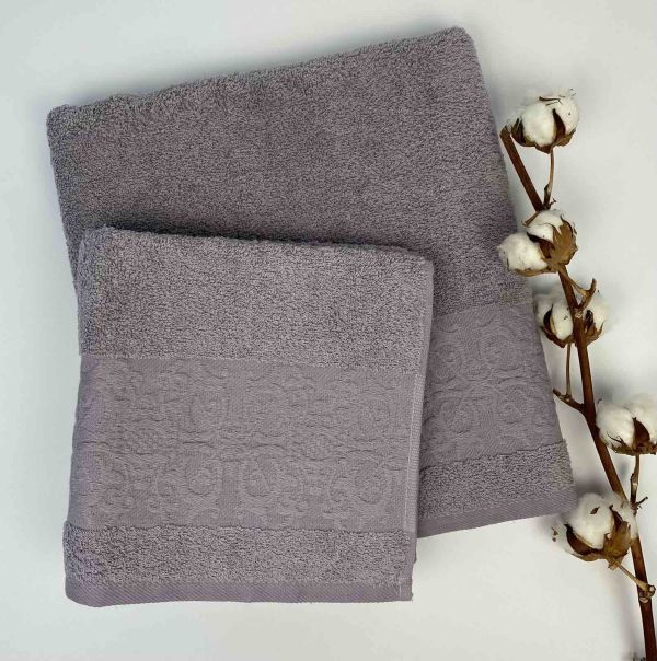 Набір рушників Cottonize 2 шт cod124 Grey