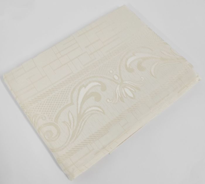 Скатертина Sagol тефлон 160x300 ovale Sgl-003 Cream + 8 серветок *