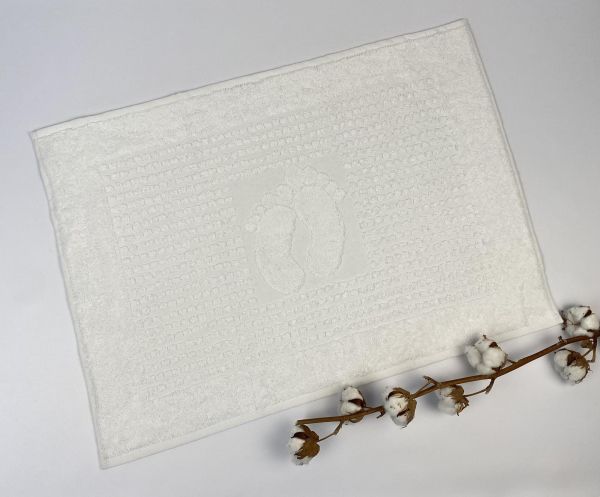 Рушник-коврик для ніг Cottonize cod402 White