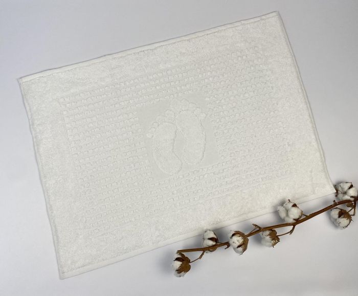 Рушник-коврик для ніг Cottonize cod402 White