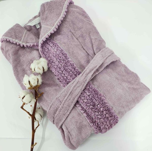 Халат жіночий Maison D'or Vivienne Dark Lilac S