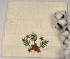 Махровий рушник Ma Me 30х50 Flowers 1 Milk