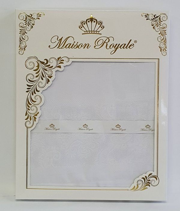 Скатертина тефлон Maison Royale 160*220 Dore White