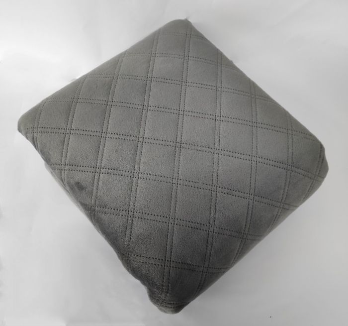 Покривало  ТЕП "ВЕЛЮР" 180*240см Grey Ромб прямий