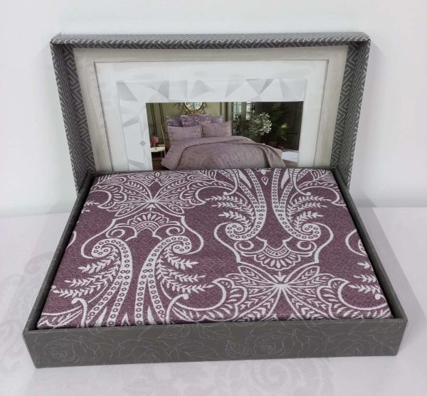 Покривало My Bed Soft Serie 240x260 з наволочками Letto Bordo
