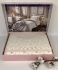 Постільна білизна Maison D'or сатин 160х220 Roses Ecru-Pink