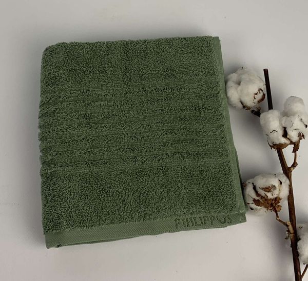 Рушник Philippus Collesium Cotton 50x90 Artemis Зелений(ЕA121)