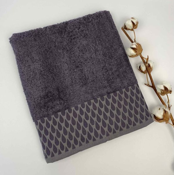 Рушник 70х140 Sera Dark   Purple