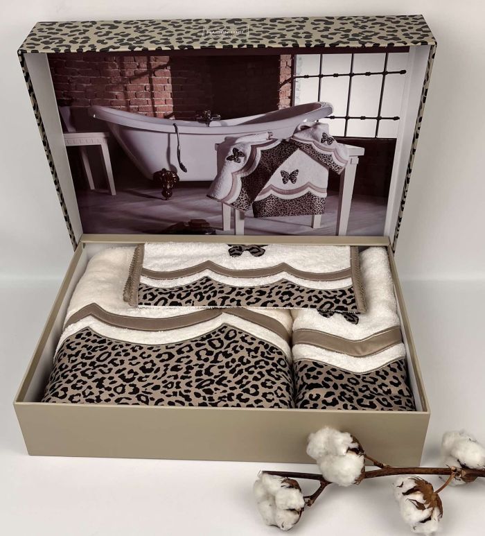 Рушники Maison D'or 3шт Esperanza Ecru - Beige