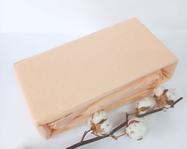 Простирадло на резинці АЕ 180x200 Peach
