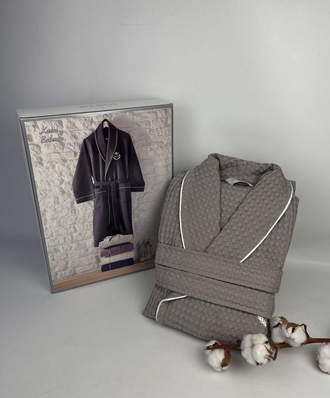 Халат чоловічий Maison D'or Karius Grey XL