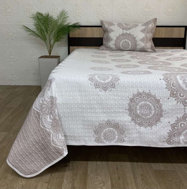 Покривало Moda Box 180x240 з наволочкою Ahzen Kahve