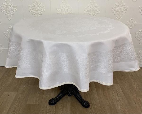 Скатертина Masali тефлон Q160 Model 516 Cream