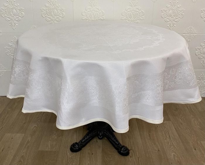 Скатертина Masali тефлон Q160 Model 516 Cream
