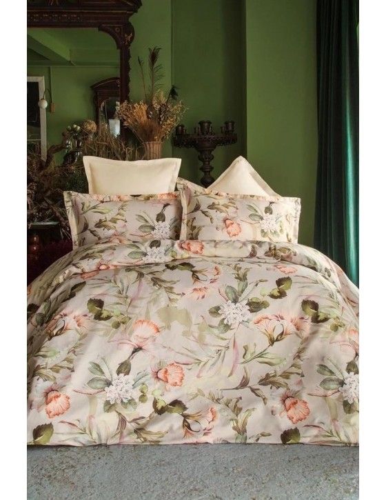 Постільна білизна Issimo Home tencel сімейна MORANGE