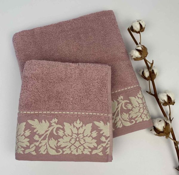 Набір рушників Cottonize 2 шт cod 105 Pink