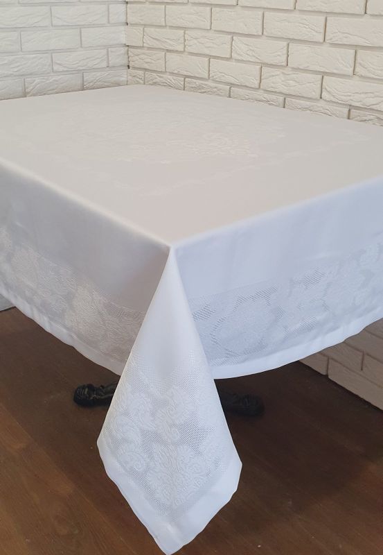 Скатертина Sagol тефлон 110x160 St-060 Cream в коробці *