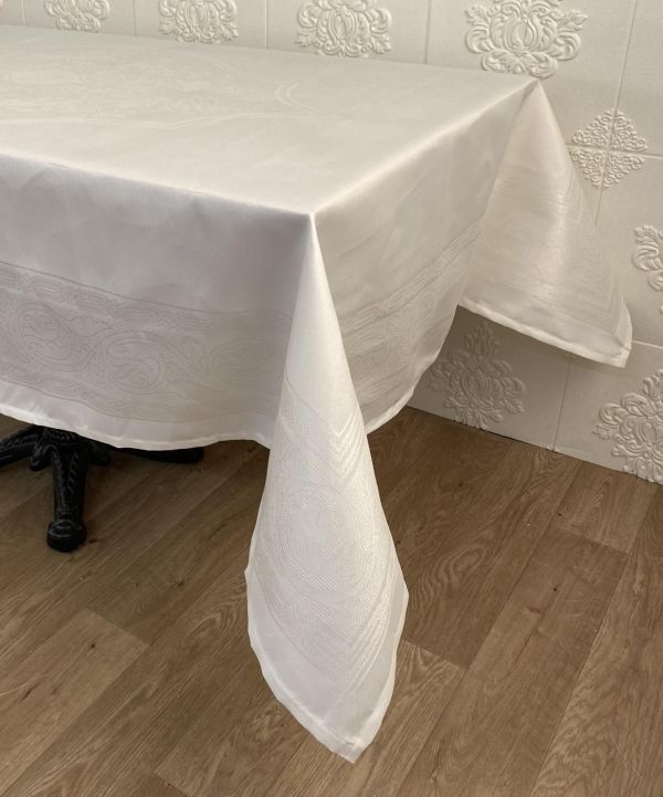 Скатертина Masali тефлон 160x300 Model 520 Cream