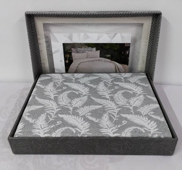 Покривало My Bed Soft Serie 240x260 з наволочками Elit Gri