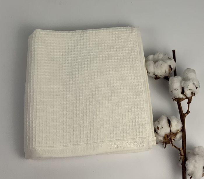 Рушник Philippus Platinum Cotton 50x90 Ekvador Молочний(ЕА109)