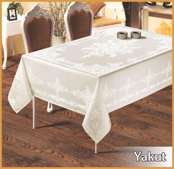 Скатертина тефлон Maison Royale 160*220 Yakut Cappucino