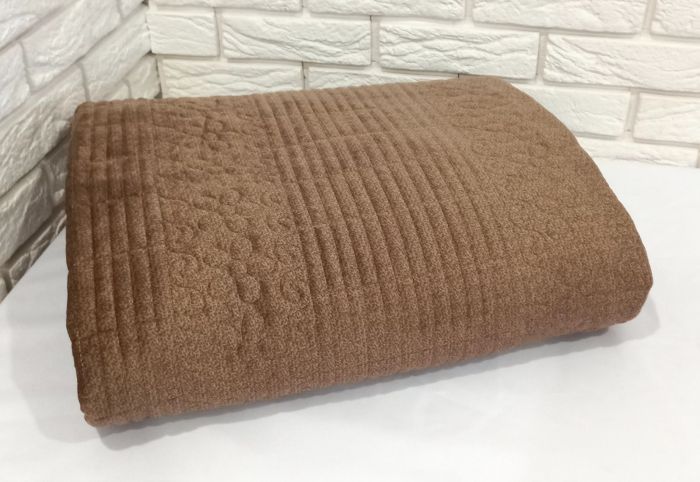 Покривало велюрове Model-6 200x230 Brown