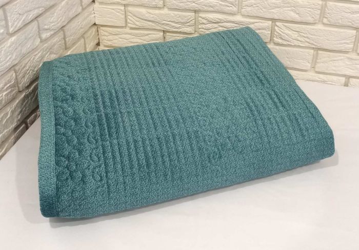 Покривало велюрове Model-6 200x230 Turqiouse