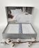 Постільна білизна Maison D'or сатин з вишивкою 200х220 Premium Navy