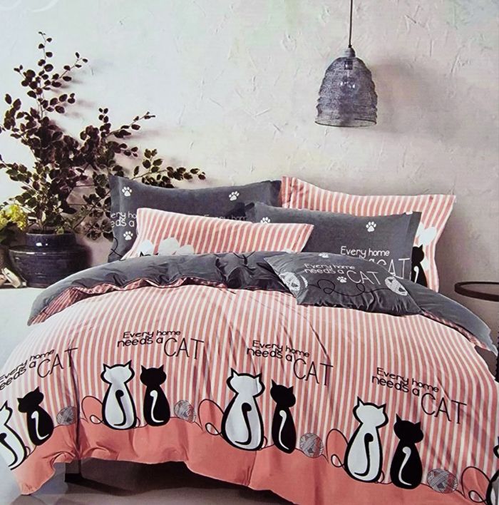Постільна білизна Pretty 180x220 Cat