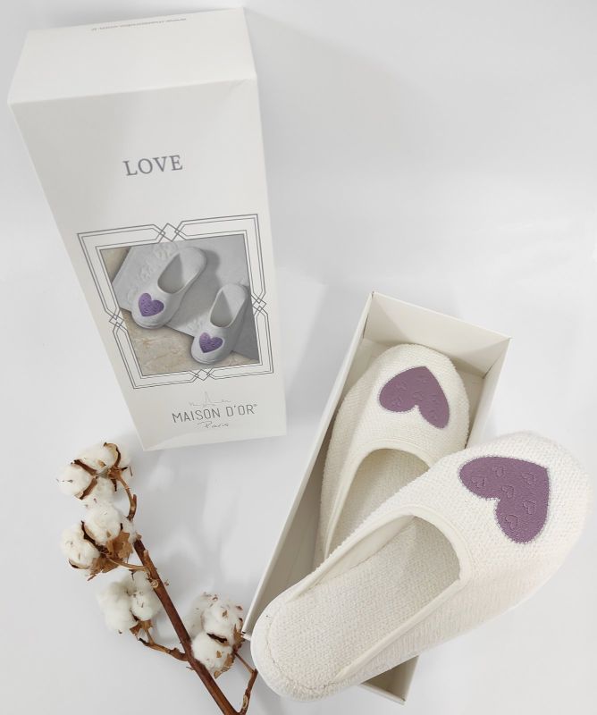 Тапочки Maison D'or Love Slipper Lilac