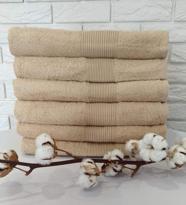 Рушник Cottonize 50х90 однотонний 912 Cappuccino