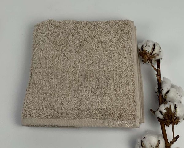 Рушник Philippus Platinum Cotton 50x90 Manila Бежевий(E991)