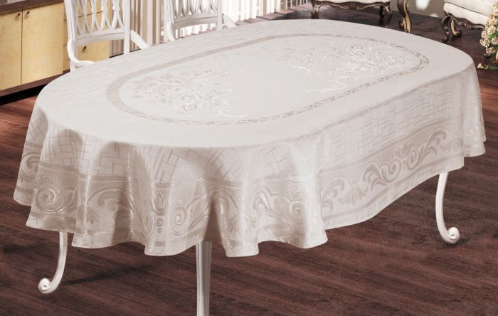 Скатертина Sagol тефлон 140x180 ovale Sgl-003 Cappucino в коробці *